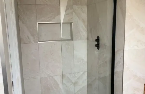 Tiled Shower Cubicle
