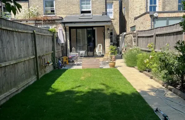 Extension With Matching Bricks