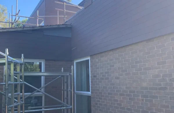 Exterior Cladding Work
