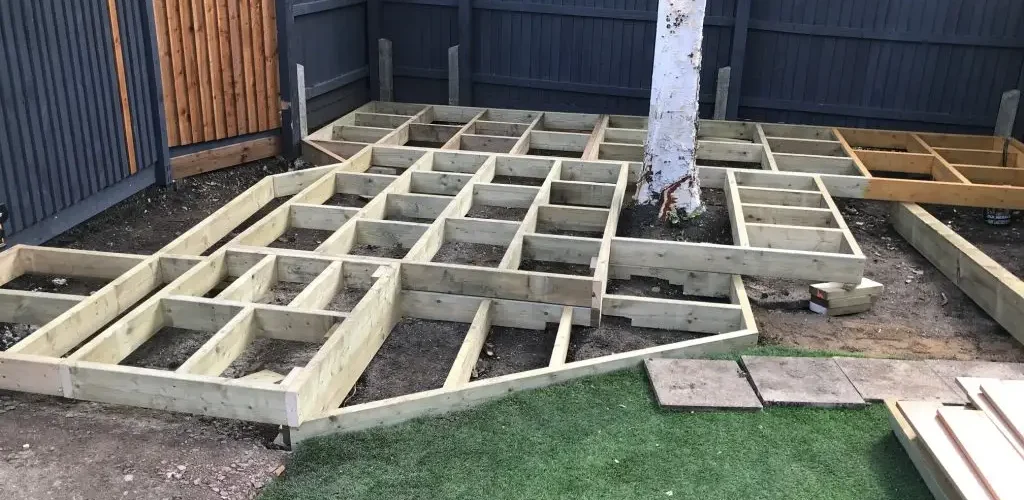 Timber Decking Framework