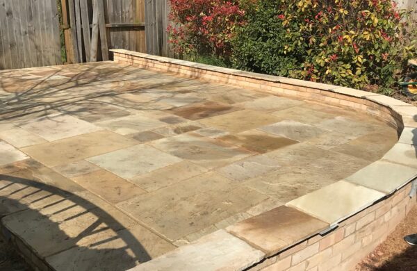 Large patio in Central Cambridge